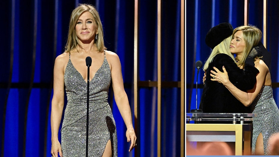 Jennifer Aniston reveals she shared a midnight kiss with Barbra Streisand on New Year’s Eve