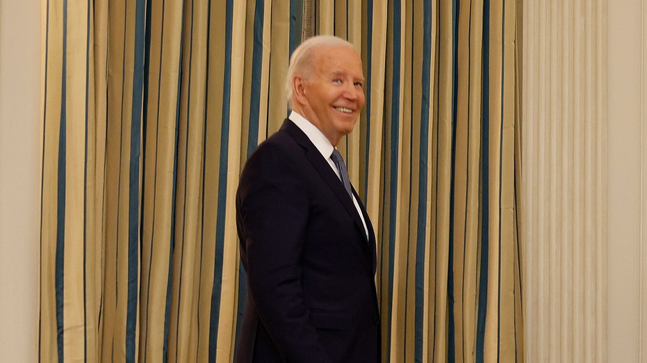 Biden says Trump ‘should’ have opportunity to appeal conviction, grins and ignores questions